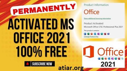 pacote Office 2021 licença