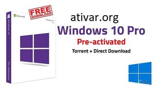 Windows 10 Pro Torrent 64Bit [2025 Brazil] PT-BR